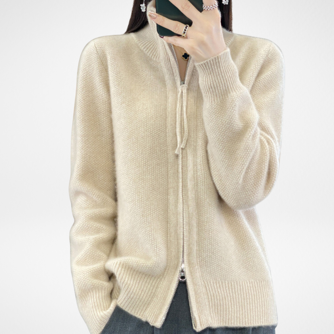 KATRINA™ - Minimalist Zip Sweater – Alice & Noah Birmingham